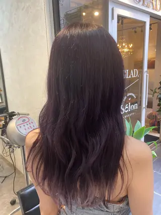 ロング カラー ✨最安値✨エクステ カラー🌼つきな🌼のヘアスタイル