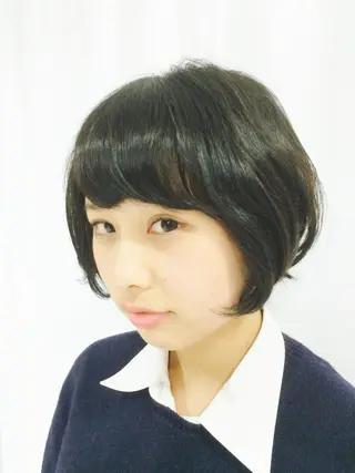 ショート パーマ ハイトーン特化🤍 浦住のヘアスタイル