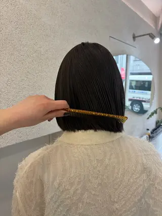 ショート リン🔔ボブ cut 柔らかベージュ🤎のヘアスタイル