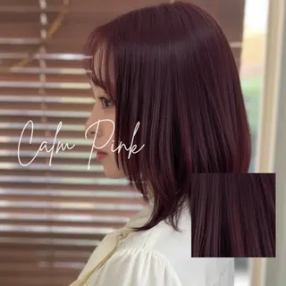 ミディアム カラー マンスルージュKITTEマルイ博多店所属・博多駅徒歩1分 マルイ7階/市川のヘアスタイル