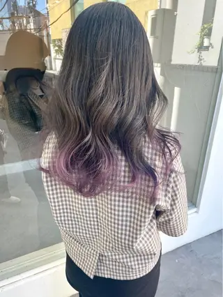ロング カラー Masena所属・💎韓国風レイヤー /ボブ💎Namiのヘアスタイル