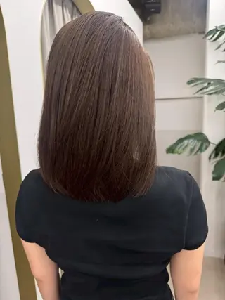 ミディアム カラー 癒しの半個室サロン 🌿ROW町田のヘアスタイル