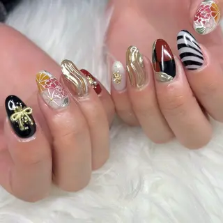 ネイル ネイルエルーシェ所属・Manatsu🌻 立川ネイリストのネイルデザイン