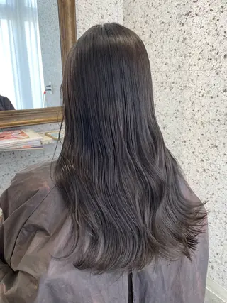 ロング カラー lani hair salon所属・SHOTO ハイトー ン/デザインカラーのヘアスタイル