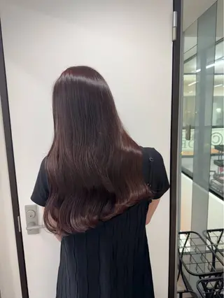 ロング カラー ⭐️COEUR/ 唯⭐️のヘアスタイル