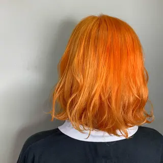 ショート カラー AOI✩⡱ y2kネイルのネイルデザイン