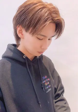 ショート カラー メンズ イーストハムネオ高木 亮人🌿のヘアスタイル