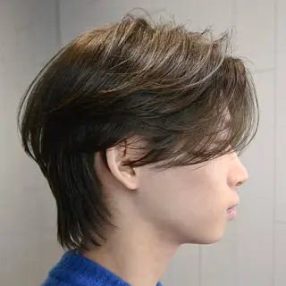 メンズ 池袋センターパート 特化✂️YUUKIのヘアスタイル