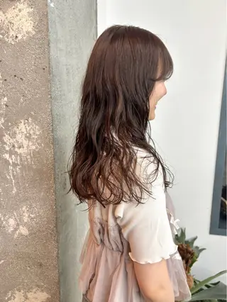 ロング パーマ Apero【アペロ】所属・パーマ/暖色/ボブ イワタテ🇰🇷のヘアスタイル