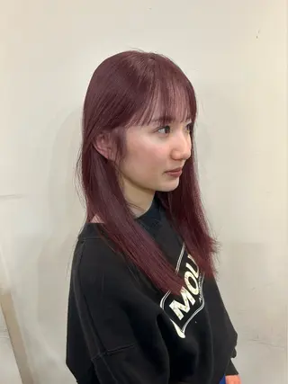 セミロング 顔周り/レイヤー/ 透明感/あやか💕のヘアスタイル