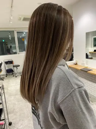 ミディアム カラー JILBLAN京都 ショート/ハイライトのヘアスタイル