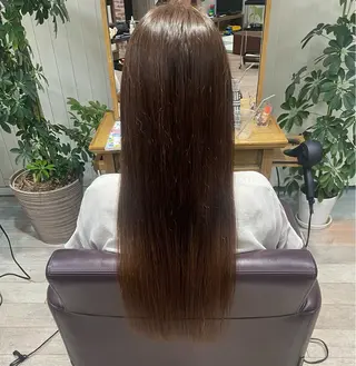 ロング シミズ カエデ🍁のヘアスタイル