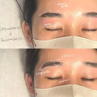 マツエク・マツパ アイブロウ GO TODAY SHAiRE SALON Vellmie店所属・吉祥寺kasumi 🌛eye/browのマツエク・マツパデザイン