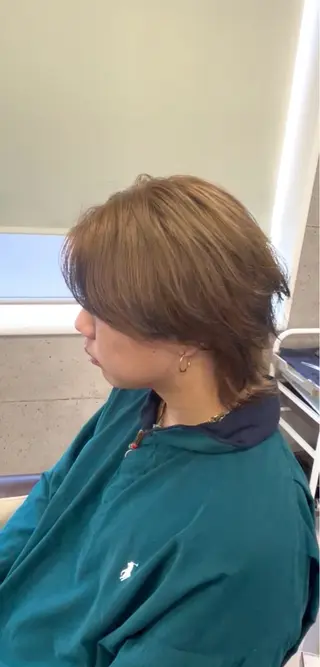 カラー メンズ 片岡 勇翔のヘアスタイル