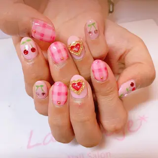 ネイル La neige* yuki 🥯🍑のネイルデザイン