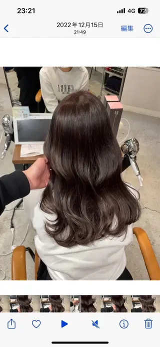 カラー 韓国顔まわり/前髪 /レイヤー/いつきのヘアスタイル