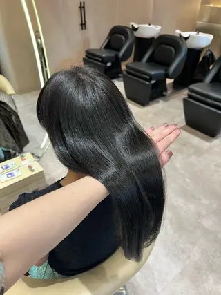 ミディアム カラー ✨髪質改善 縮毛矯正 艶髪 立川 コウキ✨のヘアスタイル