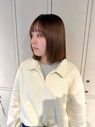 ショート パーマ 髪質改善マスター 長尾勇弥/梅田中津のヘアスタイル