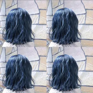 ミディアム カラー レイヤー×髪質改善 マネージャー安藤光司のヘアスタイル