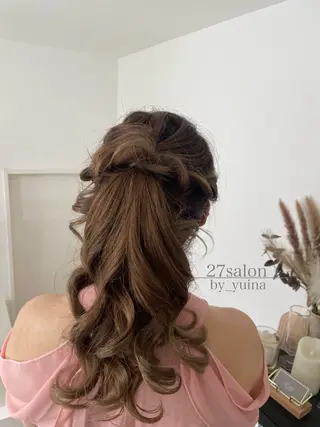 ヘアアレンジ 27salon yuinaのネイルデザイン