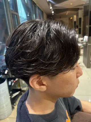 パーマ メンズ メッシュ&パーマ特化 🔥山田雄大🔥のヘアスタイル