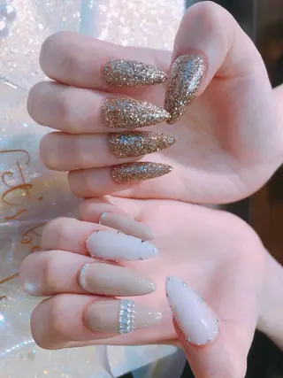 ロング ネイル 長さ出し専門 nynaのネイルデザイン