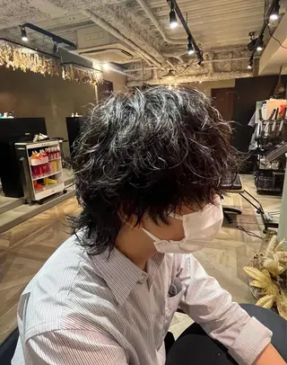 パーマ メンズ ガレリア  名駅オーキッドGビル店所属・名駅／艶髪ストレート ／ヘッドスパ／伴怜奈のヘアスタイル