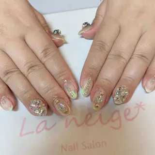 ネイル La neige* yuki 🥯🍑のネイルデザイン