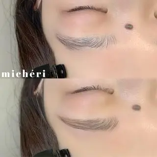 アイブロウ micheri Risaのマツエク・マツパデザイン