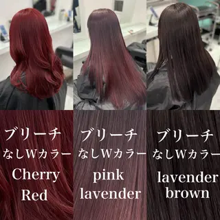 カラー ブリーチなし透明感 💗RYOTAのヘアスタイル