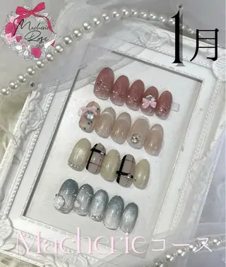 ロング マシェリローズ所属・Macherie Roseのネイルデザイン