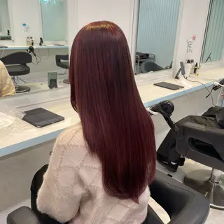 ロング カラー ヘアアレンジ 🩰girlyモテ ヘア🩰🍨AYAのヘアスタイル