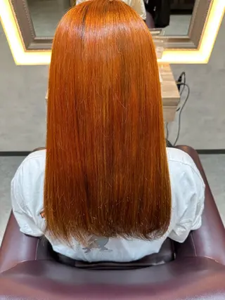 ロング カラー ✂️無料カットモデル ✂️佐々木悠月のヘアスタイル