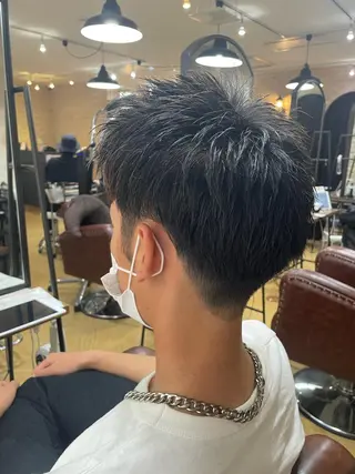 メンズ MIKU ナチュラルヘア✂️✨のヘアスタイル