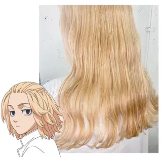 ロング カラー GARU-ガル-所属・TSUNO🦖 派手髪/オタク美容師のヘアスタイル