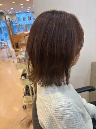ミディアム Gardenhair 小笠原篤矢のヘアスタイル
