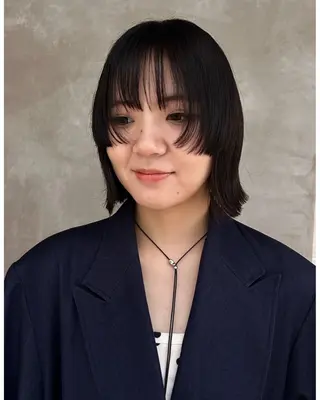 ショート デザインカット/ パーマ/nanaのヘアスタイル