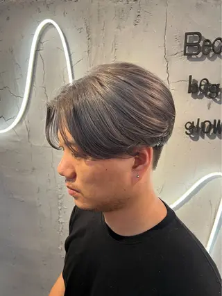 カラー メンズ いぐち しょうた🫧 ブリーチカラー🫧のヘアスタイル