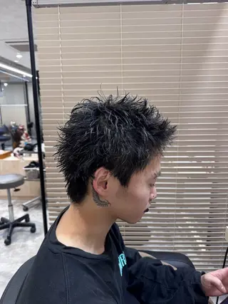 ショート メンズ 堀 舜介/メンズカットのヘアスタイル