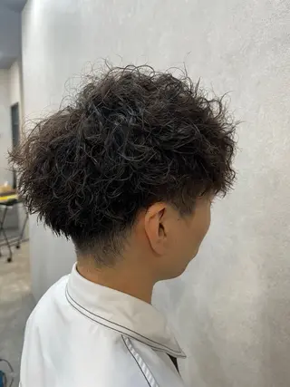 ミディアム パーマ Lamie所属・大人女子&髪改善専門 Nobuフリーランスのヘアスタイル