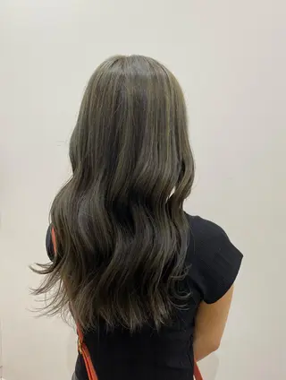 ロング 韓国ヘア sasugaのヘアスタイル