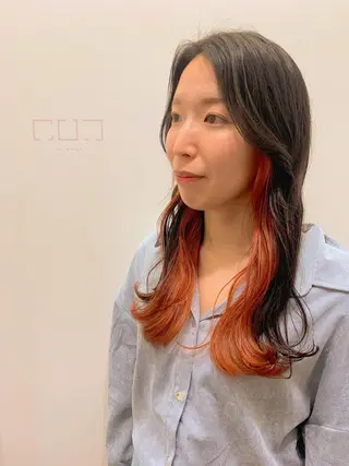 カラー ルーツカラー/ デザインカラー/井川のヘアスタイル