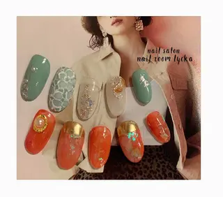 ネイル ﾈｲﾙﾙｰﾑﾘｯｶ 𝐦𝐚𝐲𝐮のネイルデザイン