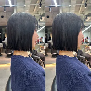 ミディアム ✨髪質改善特化✨副 店長椎葉信乃介のヘアスタイル