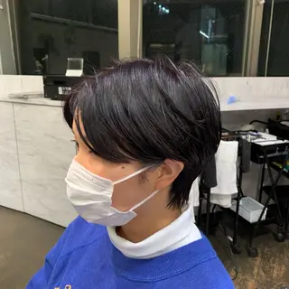 ショート パーマ ROBBY所属・土戸　空 /似合わせショートのヘアスタイル