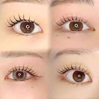 マツエク・マツパ Akari🖤 韓国アイドルまつぱのマツエク・マツパデザイン