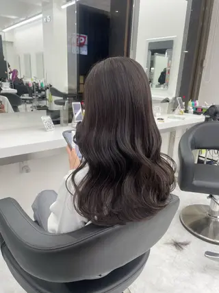 ロング カラー 🤍レイヤー/顔周り /hirari🤍のヘアスタイル