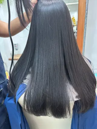 ロング 上木 教司のヘアスタイル