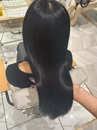 ロング カラー ꪆৎ平行アーチ ྀི ワカナの眉毛・アイブロウイメージ