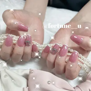 ネイル 1/21空✩.💜 Yuuna💜のネイルデザイン